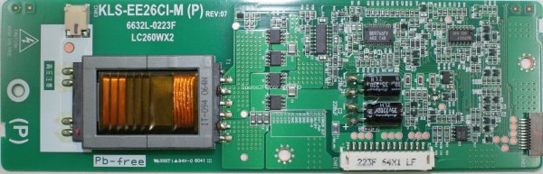 Cyberpix 26720 - Inverter - 6632L-0223F - KLS-EE26CI-M (P) REV 07 - LC260WX2