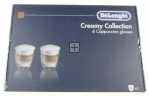 Cups - Dlsc301 6 Cappuccino Glasses Creamy Collection [Delonghi]