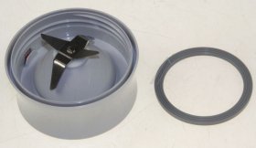 Mixer - Blender Blade - Liquidiser Base Assembly Lt Grey Trim Fp910 [Delonghi]