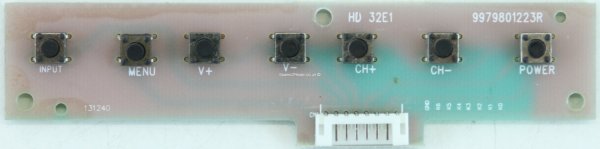 DGM LTV-3264W - Buttons - 9979801223R - HD 32E1