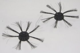 Dirt Devil Vacuum Cleaner Nozzle - 0606001 Brush Kit (2 Pieces) For Libero Spider Spider 2 0 Dirt Devil Vacuum Cleaner Nozzle - 0606001 Brush Kit (2 Pieces) For Libero Spider Spider 2 0