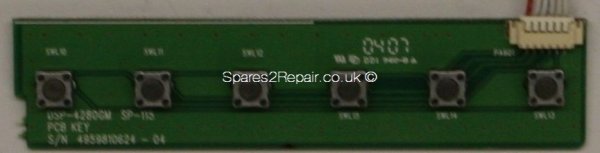 Daewoo DP42SP - Buttons - DSP-4280GM - SP-115 - 4959810624-04