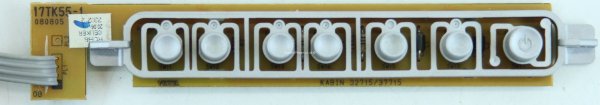 Dual DLCD2603 - Buttons - 17TK55-1 - 080805