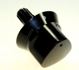 Control Knobs - Knob black silk Screened [Electrolux Aeg]
