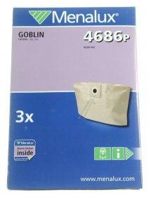 Vacuum Cleaner Bags - 4686p 4686 P 3 Bags [Electrolux Aeg]