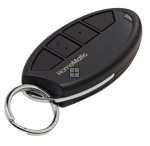 Eq 3 Garage Remote Control - Hm-rc-4-3 Wireless Remote Control, 4 Buttons, Black