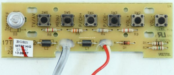 Finlux 32FLD760 - Buttons - 17TK83S-2 - 300507