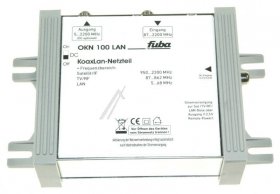 Fuba Mains Adaptor-power Supply - Okn 100 Lan Koaxlan-netzteil Ohne Lan-port