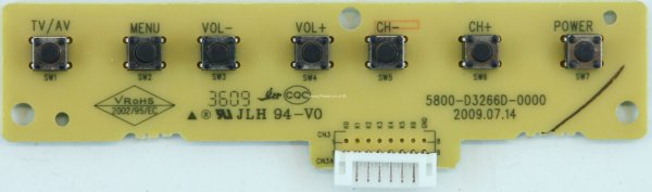 Goodmans LD2667D - Buttons - 5800-D3266D-0000