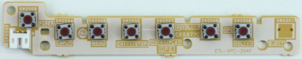 Hitachi 26LD5550U - Buttons - CEG377C - ETL-XPC-204T