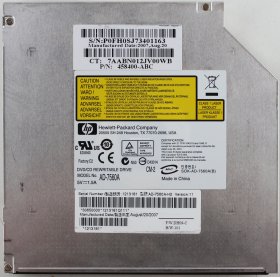 Hewlett Packard - DVD-RW - AD-7560A - Version:11 - 458400-ABC - SOK-AD-7560A(B) - PATA