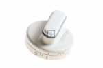 Button - C00487445 Knob Switch Timer Knob Wh [Whirlpool Indesit]