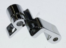 Door Hinge For Oven - C00018457 Deckel Scharnier Links Chromiert [Whirlpool Indesit]