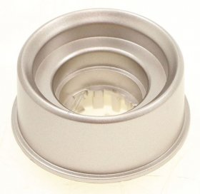 Key Button - C00420000 Button Silver [Whirlpool Indesit]
