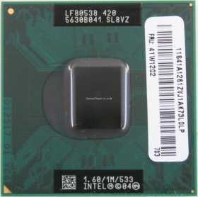 Intel Celeron M 420 1.6Ghz 533Mhz 1MB Socket M CPU SL8VZ