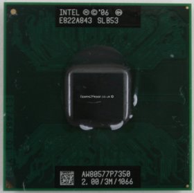 Intel Core 2 Duo Mobile P7350 2.00GHz 3M 1066MHz Socket P CPU SLB53