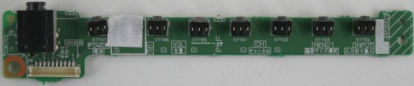 JVC LT-32DS6BJ - Buttons - CONTROL PB - LCA90469 - LCB90469-001C