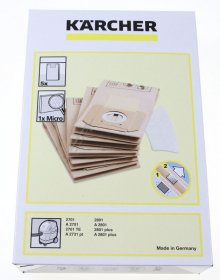 Karcher Vacuum Cleaner Bags - 70203 Dust Bags X 5 + Microfilter