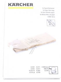 Karcher Vacuum Cleaner Bags - Filter