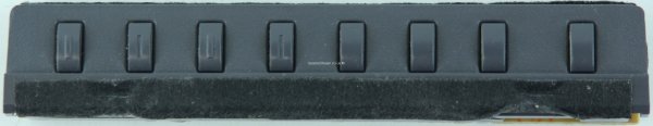LG 27LC2R-ZJ - Buttons - 6870950142C (0) - LP61A (With Plastic)