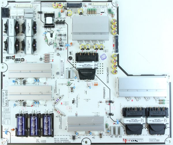 LG 55EG960V - PSU - EAY62992602 - REV 1.0 - B12E022602 - LGP55-15OP