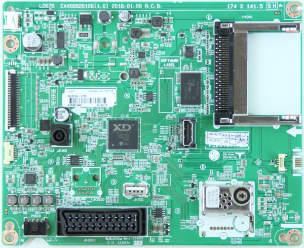 LG 32LH510B - Main AV - EBT64199715 - EAX66826106(1.0) - LD67B