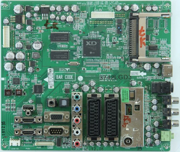 LG 42LG3000 - Main AV - EAX56818401(0) - EBU43402302 - LG5000/3000 - LD84A/84D