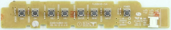 LG 42LG450 - Buttons - EAX61548601 (3) - EBR61247108 - TU68C8-5A