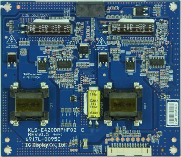 LG 42LS3400-ZC - LED Driver Board - 6917L-0095C - KLS-E420DRPHF02 C - REV:0.5