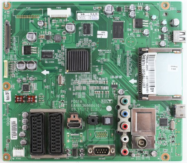 LG 60PK250 - Main AV - EAX61366604(0) - EBT61065401 - PD01A
