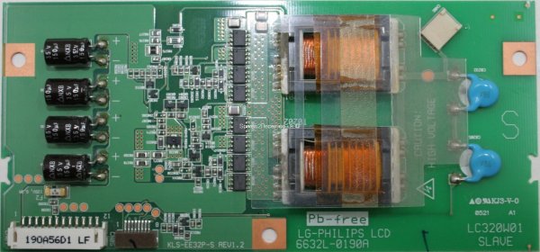 LG RZ-32LZ50 - Inverter - 6632L-0190A - LC320W01 SLAVE - KLS-EE32P-S REV1.2