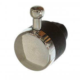Compatible for Rangemaster Leisure 6000, 7000, 8000 Series Cooker Hob Hotplate Black and Chrome Control Knob