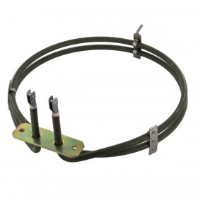 Compatible for Homark 01-700206, 01-700501, 02/-200306, 600306, 700206, 700501, 05-200306, 07-200306/1; Proline EF/-6200B/W, 9000B/W; Belling, Blomberg, Brandt, Candy, Carrera, Cookers, Diplomat, Hygena, Nardi, Ocean Fan Oven Element (2000W, 230V)