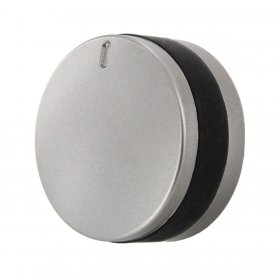 Compatible for Howdens Lamona LAM3200, LAM3207, LAM3300 Series '12 O'Clock Type' Silver Oven Knob