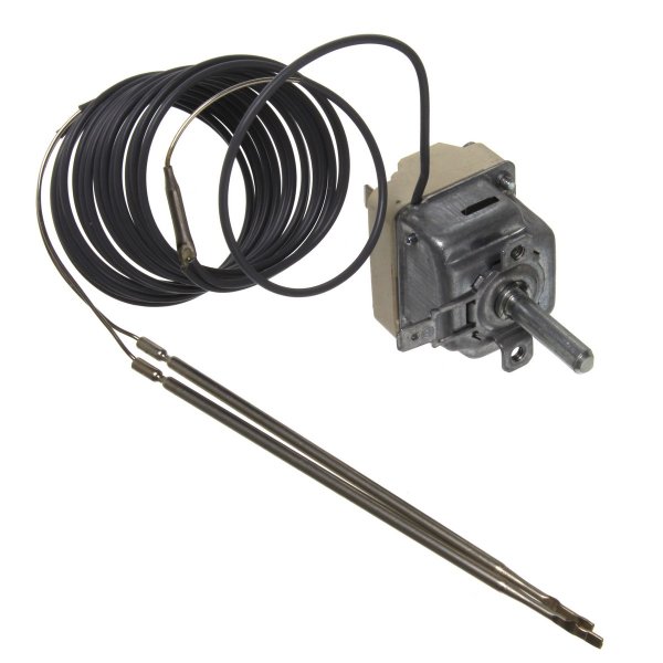Universal Britannia, Baumatic, Candy, Ilve, Glen Dimplex, Hoover, Hygena, Lofra, Meneghetti Oven Thermostat with Double Capillary (1124mm, 60°C-290°C)