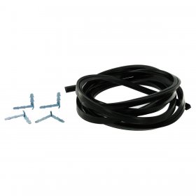 Universal 4-Sided Silicone Rubber Oven Door Gasket Seal Kit