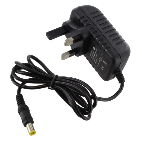 Compatible for Gtech 'CH01 Type' DM001, AR02, Airram, K9 Series Series 3-Pin UK Mains Plug Vacuum Cleaner Battery Charger
