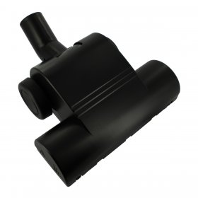 Universal Black Plastic Mini Turbo Brush with Rear Wheels & Adjustable Elbow (200mm x 32mm) Universal Black Plastic Mini Turbo Brush with Rear Wheels & Adjustable Elbow (200mm x 32mm)