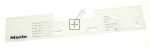 Miele Operating Unit Screen - Control Panel L white D