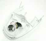 Nilfisk Dust Compart. Lid - Kanne Sack Staub - Weiss Classic