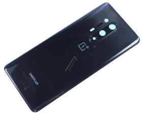 Oneplus Battery Compartment Lid - Battery Covervitamin Cph2493 Black Glass Eu
