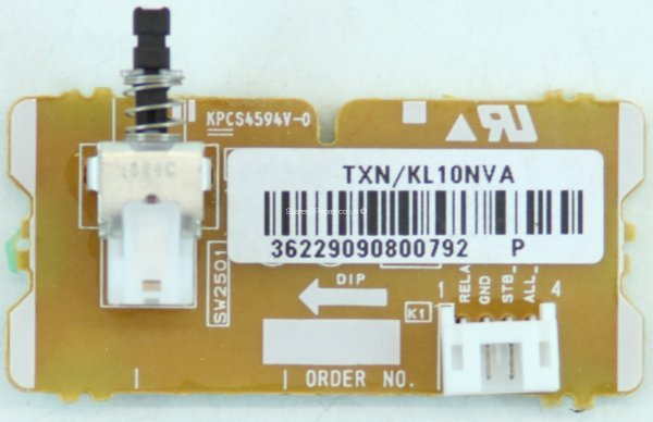 Panasonic TX-32LXD80 - Power Button - TNP8EKL92 - TXN/KL10NVA (Without Plastic)
