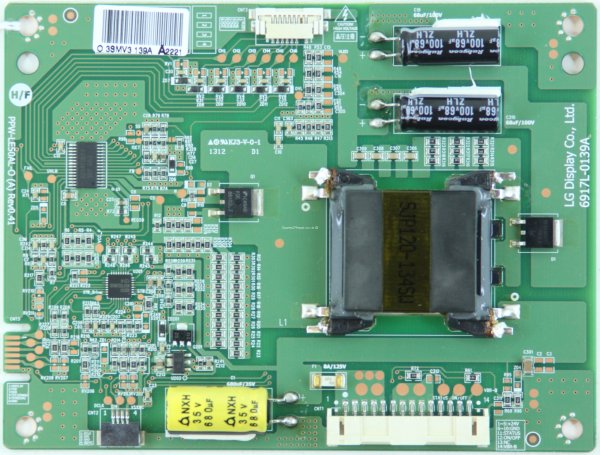 Panasonic TX-L50DT65B - LED Driver Board - 6917L-0139A - PPW-LE50AL-0 (A) - Rev0.41