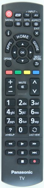 Panasonic Remote Control N2QAYB000829 (Original) (Genuine)