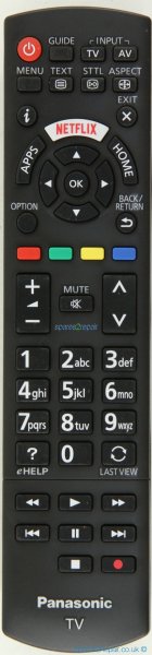 Panasonic Remote Control N2QAYB001009 (Original) (Genuine)
