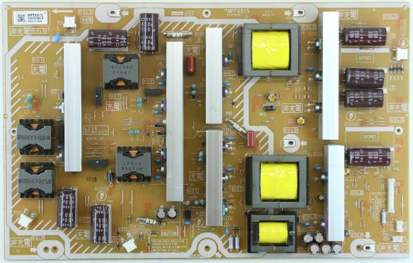 Panasonic TX-60ZT65B - PSU - MPF6915 - CA3702395 B - PCPF0291 1Z