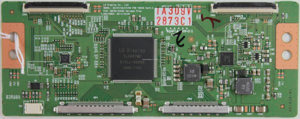 Panasonic TX-L32ET5B - T-Con - 6870C-0402C - 6871L-2873C - Ver0.4
