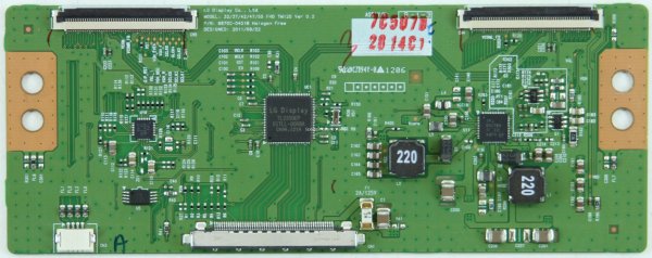 Panasonic TX-L37E5B - T-Con - 6871L-2814C - 6870C-0401B - 32/37/42/47/55 FHD TM120 Ver 0.2