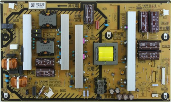 Panasonic TX-P50UT50B - PSU - MPF6913B 1Z - CA2817663 - PCPF0288 - PCPF0294