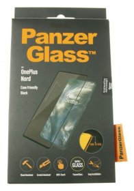 Panzerglass Display Protective Plastic Film - Premium Protective Glass Oneplus Nord Case Friendly Black